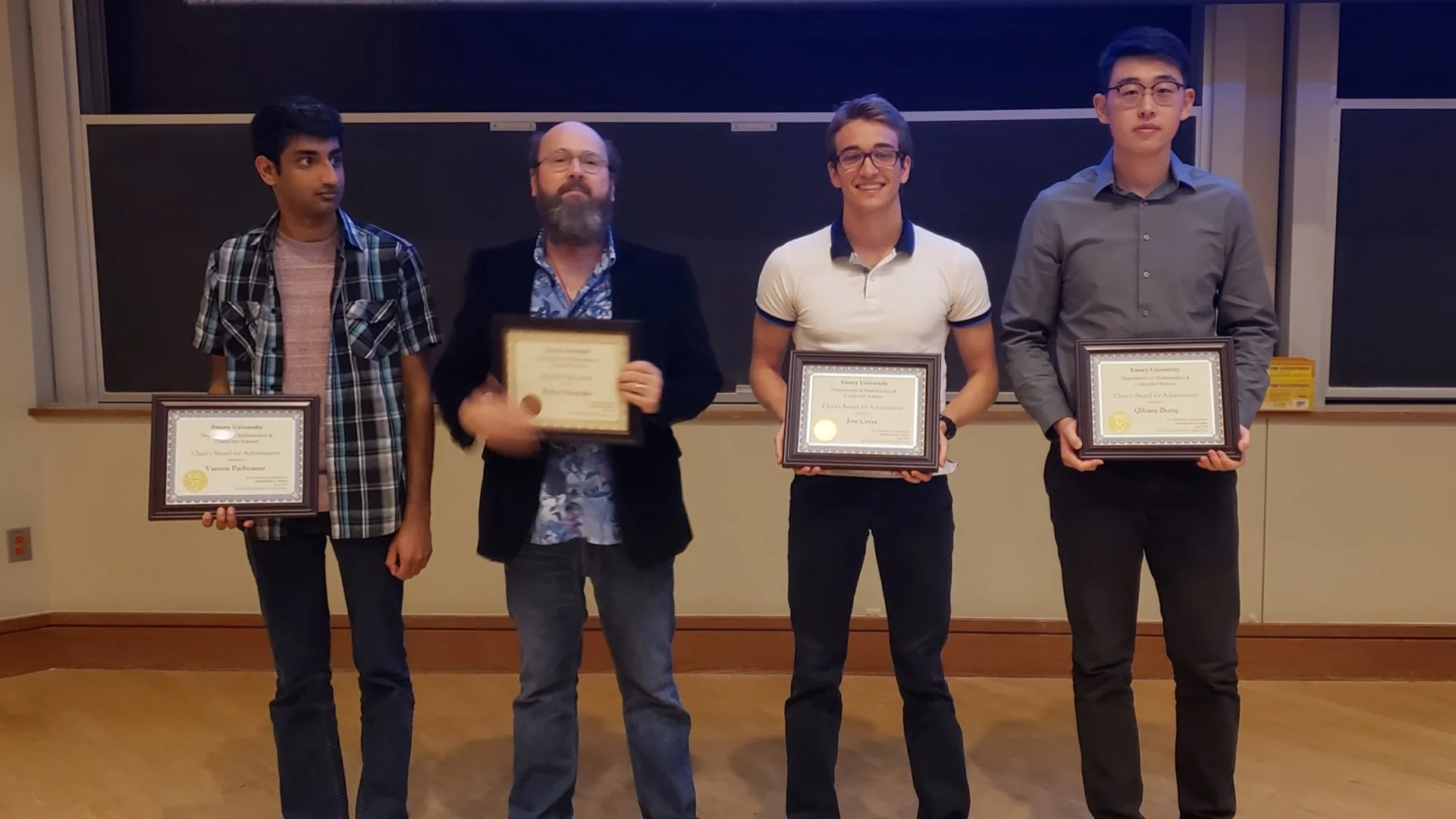 Jose Coves (3rd from the left)