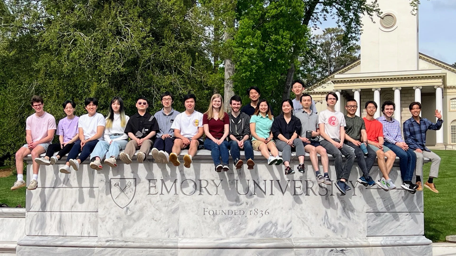Aaron, Sichang, Jeongrok, Eula, Peilin, Zinc, Sean, Sarah, James, James, Talyn, Ellie, Chen, Han, Alex, Zihao, Liyan, Ben, Jinho
