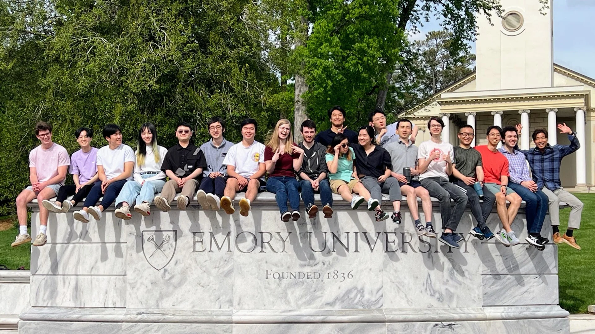 Aaron, Sichang, Jeongrok, Eula, Peilin, Zinc, Sean, Sarah, James, James, Talyn, Ellie, Chen, Han, Alex, Zihao, Liyan, Ben, Jinho