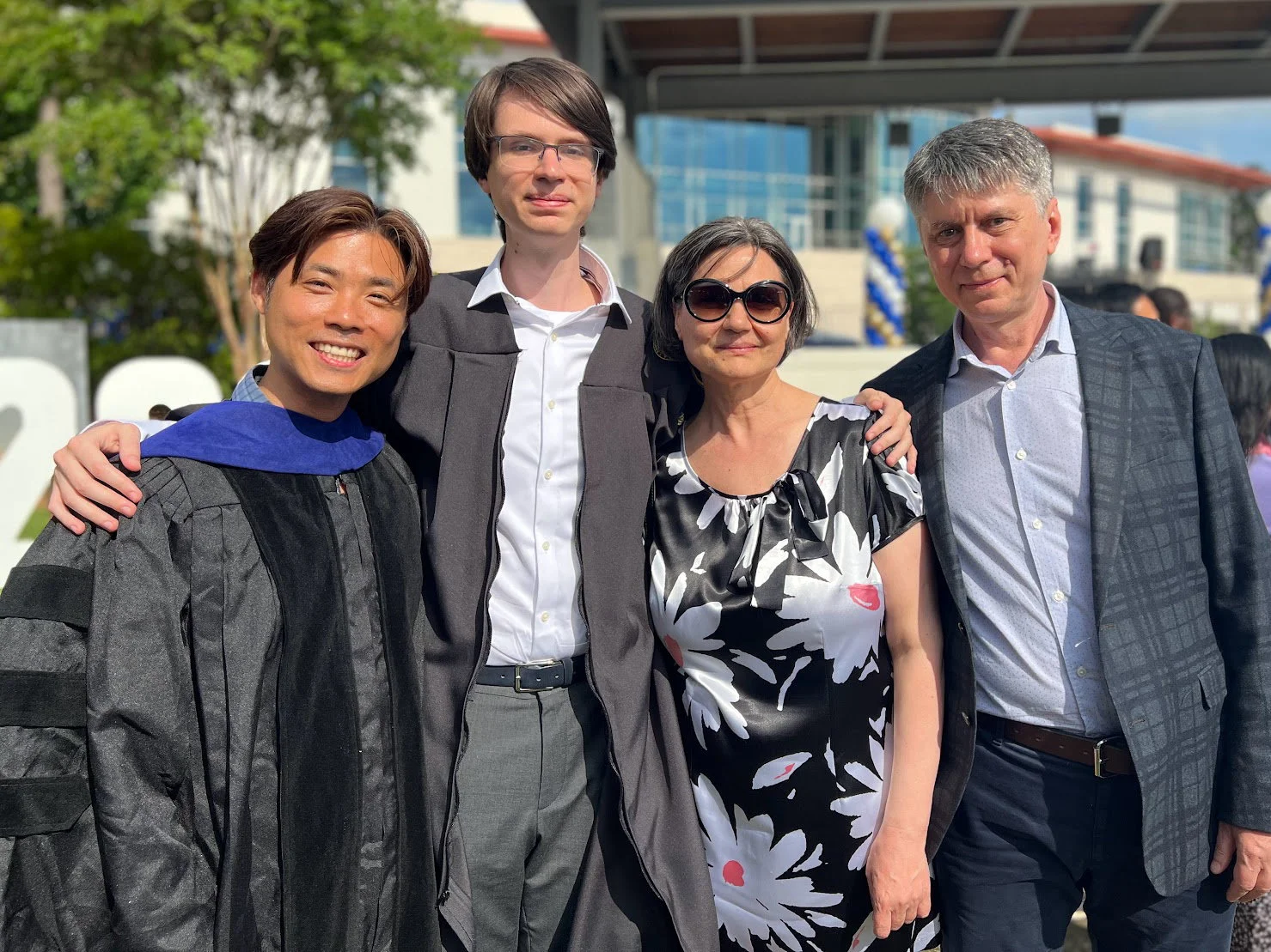 Alex and his family