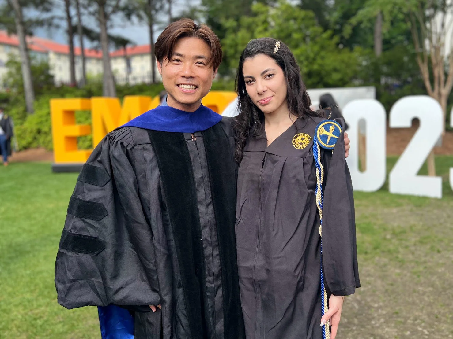 Jinho Choi and Camila Calviño