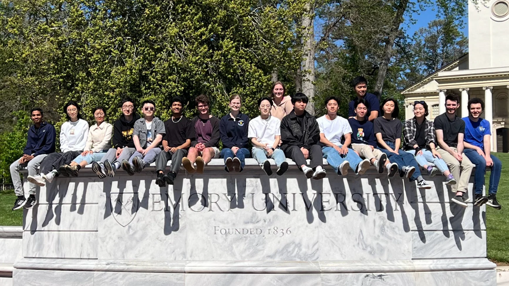 Ram, Helen, Mutian, Zinc, Peilin, Jinho, Yasasvi, Aaron, Sarah, Sichang, Catherine, Andrew, Darren, Jacob, Tung, Michelle, Ellie, James, Ben