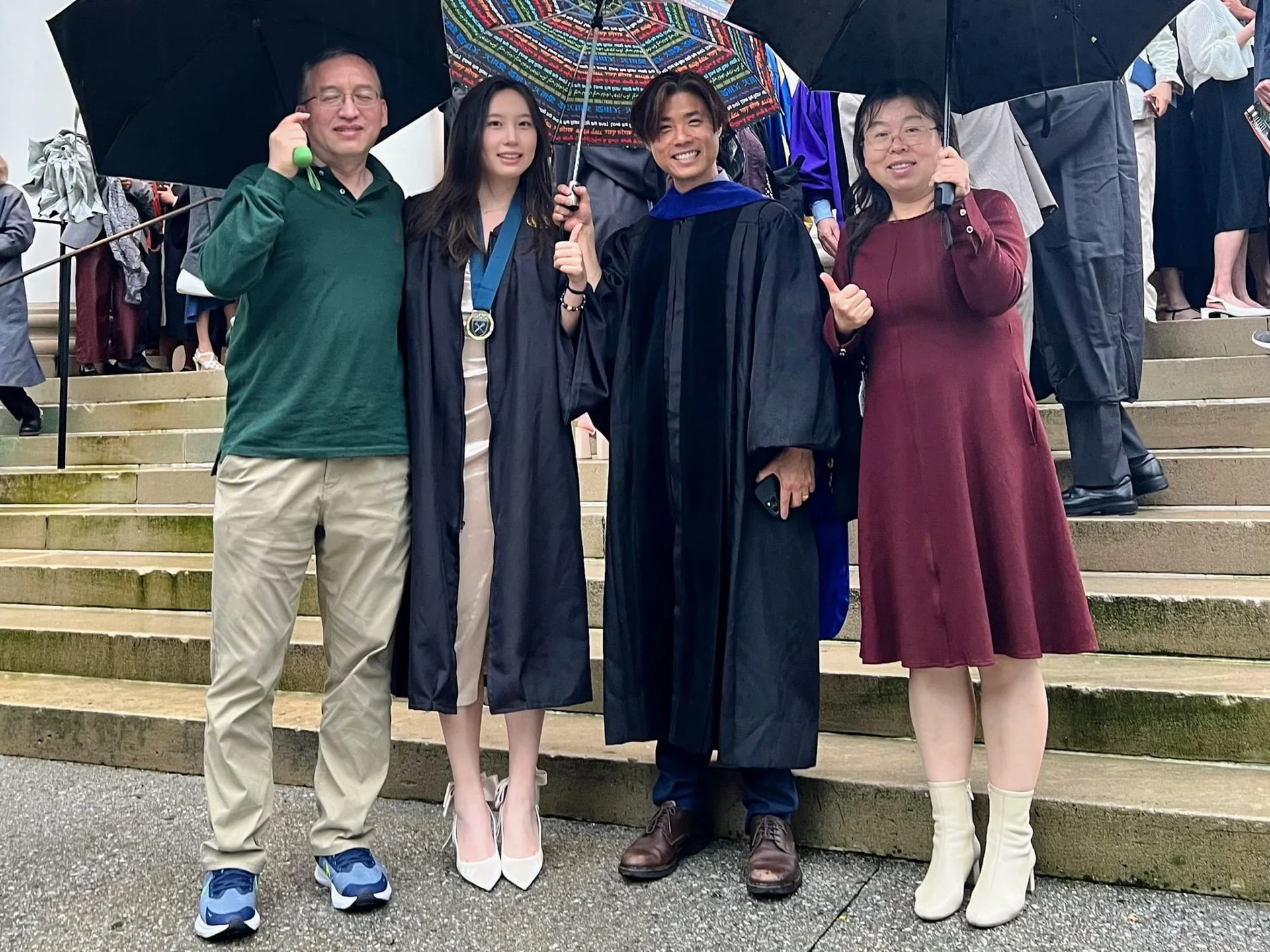 Molly Han and her family